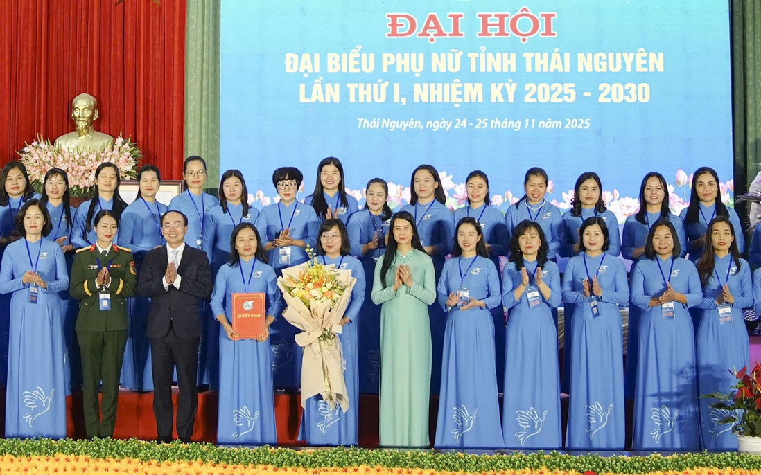 Bà Hà Thị Đào giữ chức Chủ tịch Hội LHPN tỉnh Thái Nguyên nhiệm kỳ 2025-2030