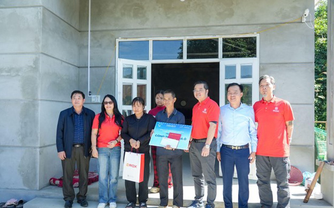 Chung tay dựng mái ấm cho gia đình khó khăn ở Lào Cai