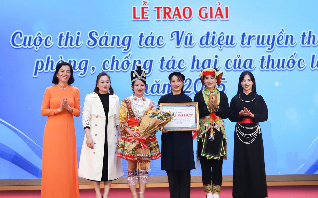 Danh sách các tác phẩm đoạt giải "Sáng tác vũ điệu truyền thông về phòng, chống tác hại của thuốc lá"