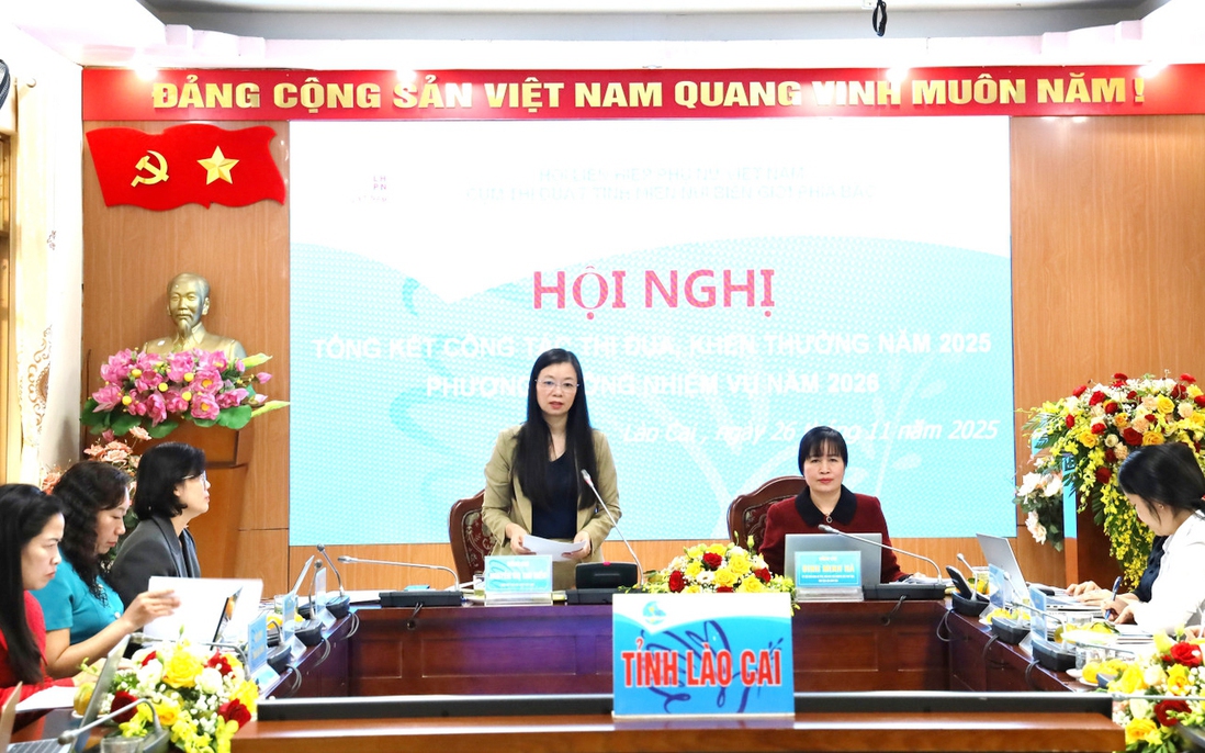 Tổng kết Cụm thi đua Hội Liên hiệp Phụ nữ Việt Nam các tỉnh miền núi biên giới phía Bắc năm 2025