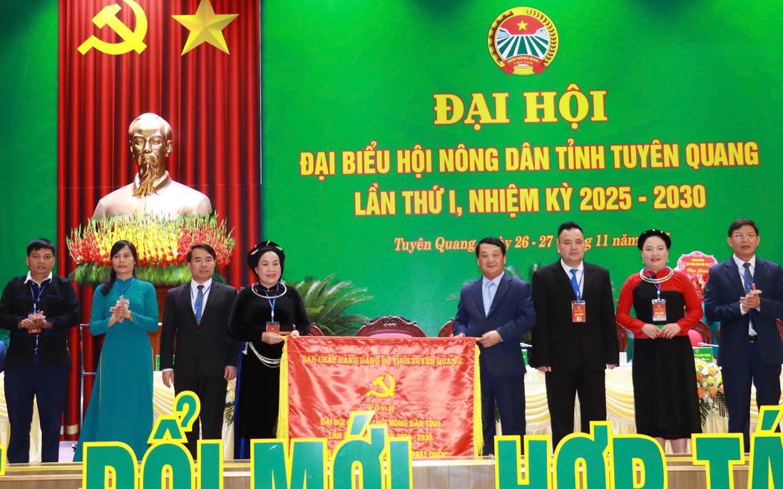 Bà Chu Thị Ngọc Diệp giữ chức Chủ tịch Hội Nông dân tỉnh Tuyên Quang