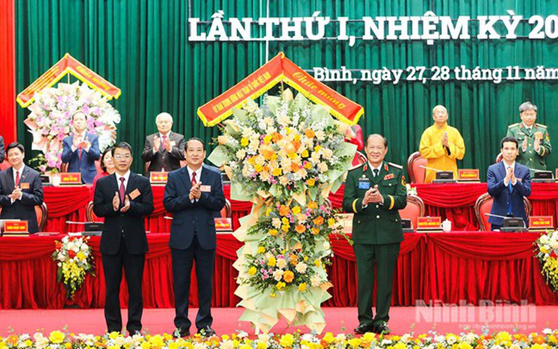 Ông Mai Văn Tuất tái cử giữ chức Chủ tịch Ủy ban MTTQ Việt Nam tỉnh Ninh Bình