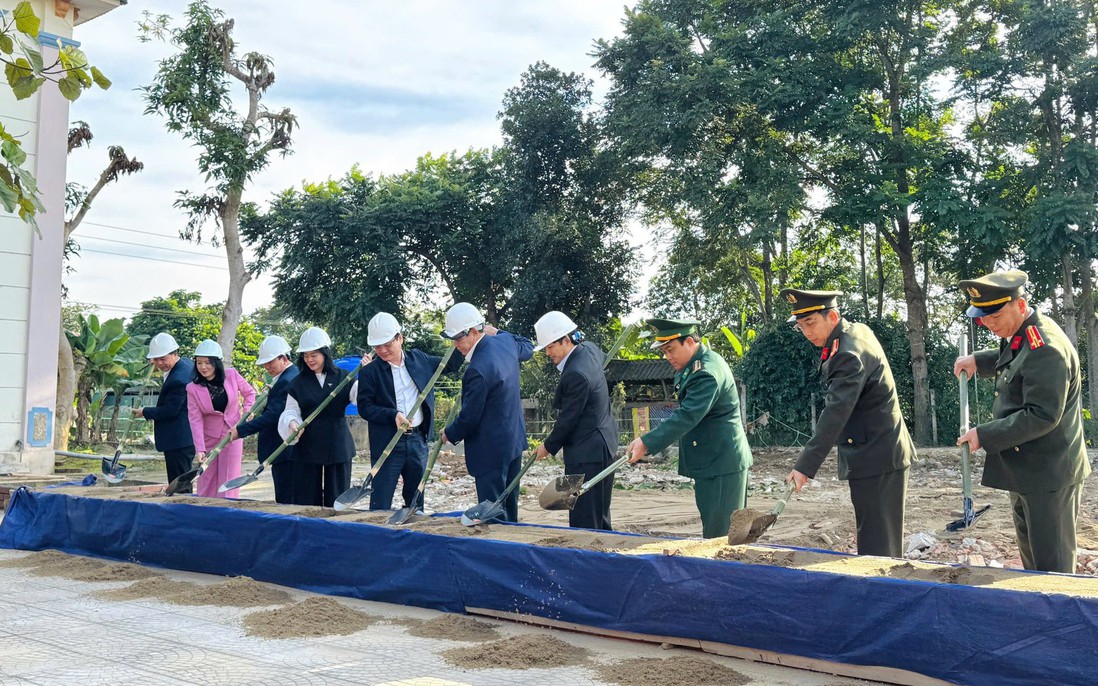 Khởi công xây dựng trạm y tế tại 3 xã vùng biên ở Nghệ An