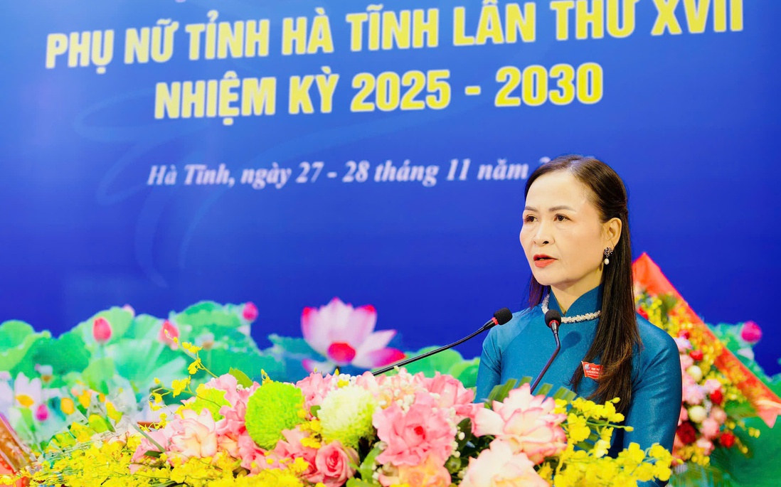 Bà Nguyễn Thị Lệ Hà tiếp tục giữ chức Chủ tịch Hội LHPN tỉnh Hà Tĩnh