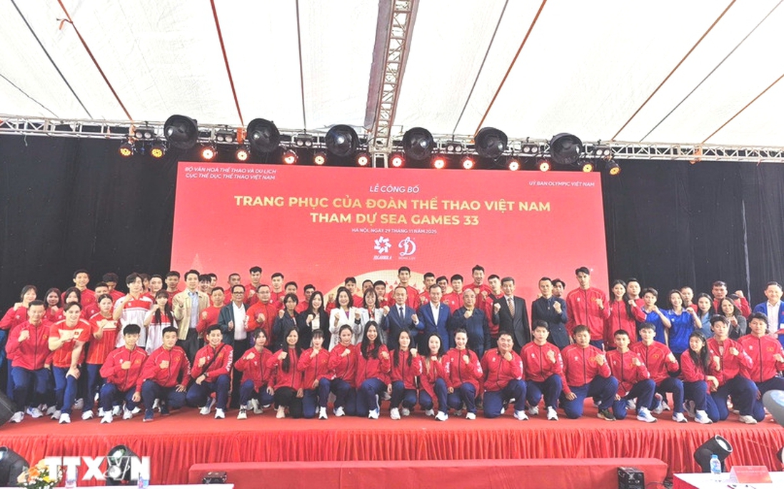 Ra mắt trang phục chính thức của Đoàn Thể thao Việt Nam tại SEA Games 33