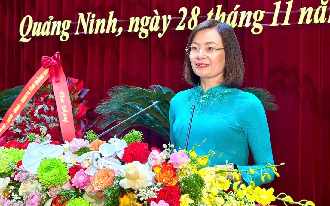 Bà Nguyễn Vũ Thu Hòa tiếp tục giữ chức Chủ tịch Hội LHPN tỉnh Quảng Ninh