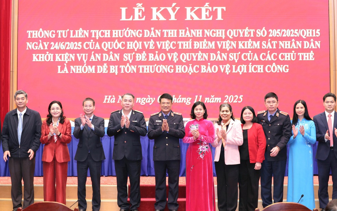 Thí điểm Viện KSND khởi kiện vụ án dân sự: Bảo vệ nhóm dễ bị tổn thương và lợi ích công