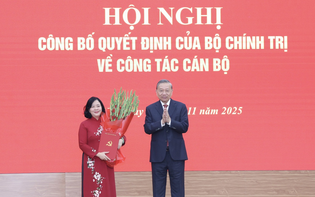 Bà Bùi Thị Minh Hoài giữ chức Bí thư Đảng ủy Mặt trận Tổ quốc, các đoàn thể Trung ương