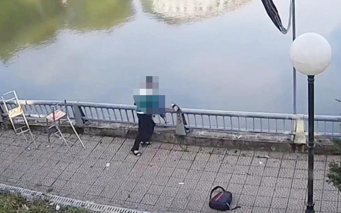 Nam sinh lớp 8 nghi đâm bạn rồi hất xuống hồ nước