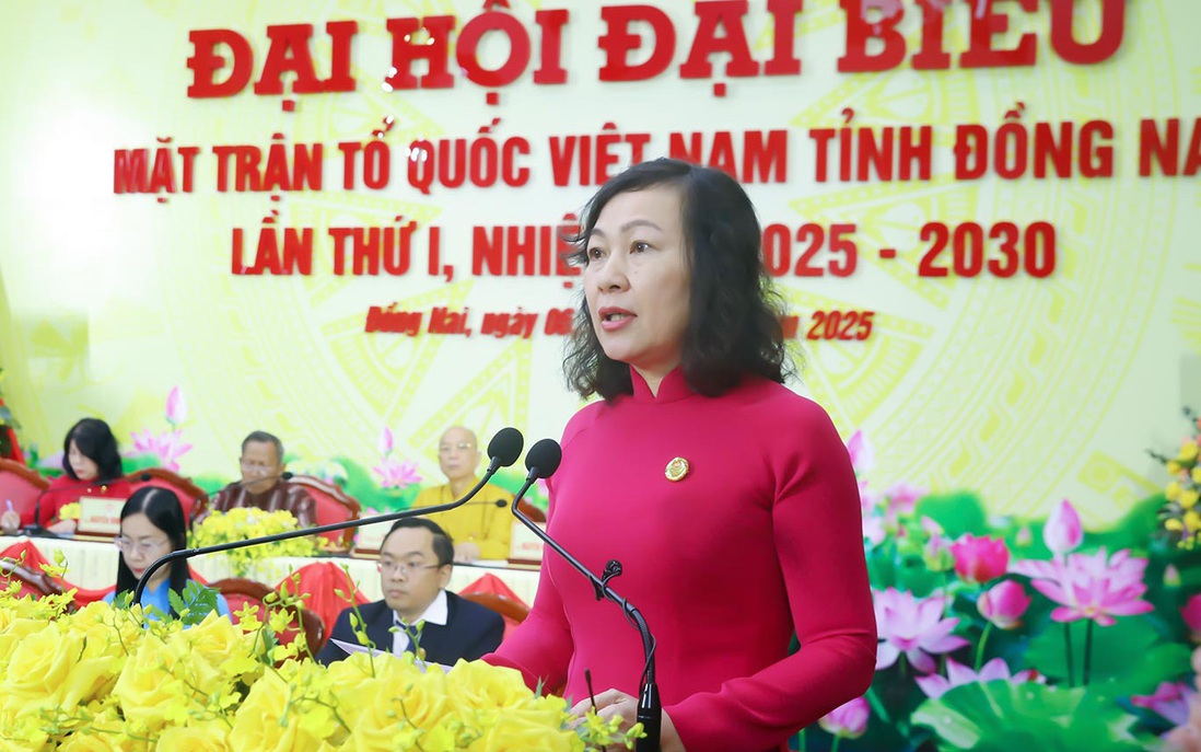 Bà Huỳnh Thị Hằng làm Chủ tịch Ủy ban MTTQ Việt Nam tỉnh Đồng Nai nhiệm kỳ 2025-2030