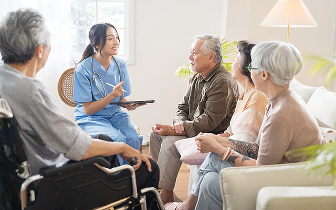 Bán trú "sáng đi - chiều về" giải bài toán “già hóa trong cô đơn”