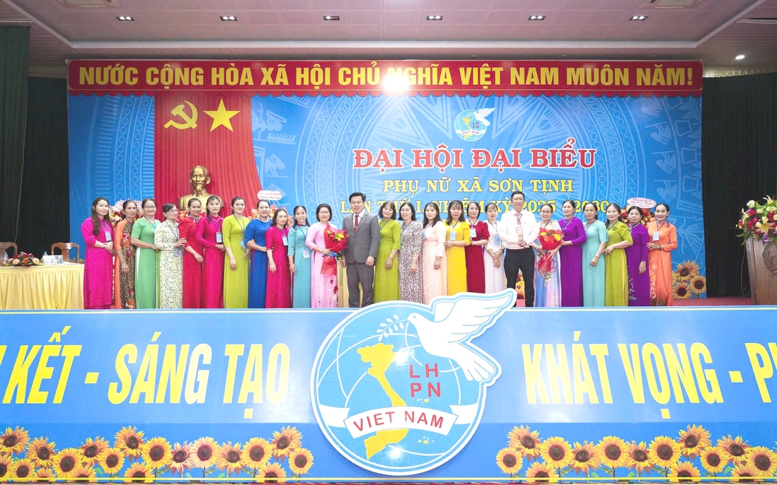 Quảng Ngãi: Hoàn thành 100% Đại hội đại biểu phụ nữ cấp cơ sở nhiệm kỳ 2025 - 2030