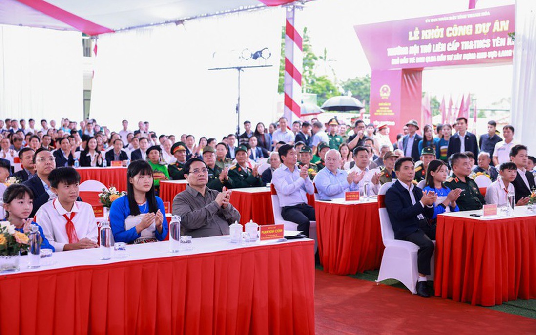 Khởi công xây dựng các trường phổ thông nội trú tại các xã biên giới đất liền