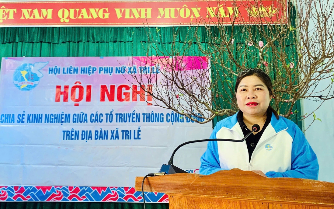 Tận dụng hiệu quả internet, mạng xã hội để "xóa nghèo thông tin" cho phụ nữ vùng biên Tri Lễ