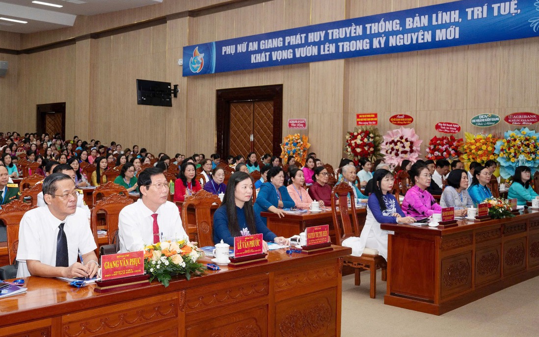 300 đại biểu dự Đại hội đại biểu Phụ nữ tỉnh An Giang lần thứ I, nhiệm kỳ 2025-2030