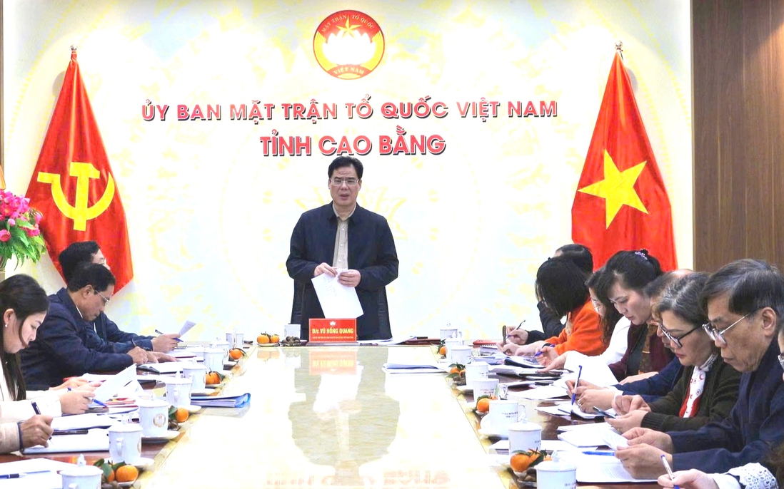 Tập trung chuẩn bị tốt cho bầu cử Đại biểu Quốc hội và HĐND ở Cao Bằng