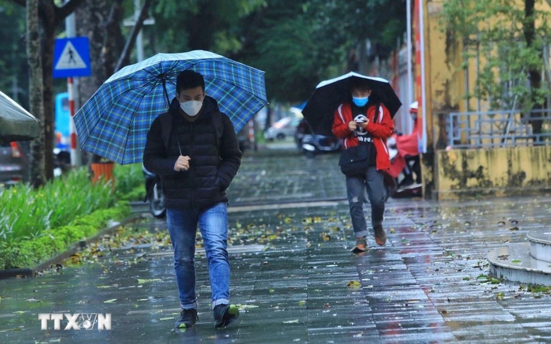 Thời tiết ngày 13/12: Khu vực Bắc Bộ mưa rét, miền núi có nơi dưới 5 độ C