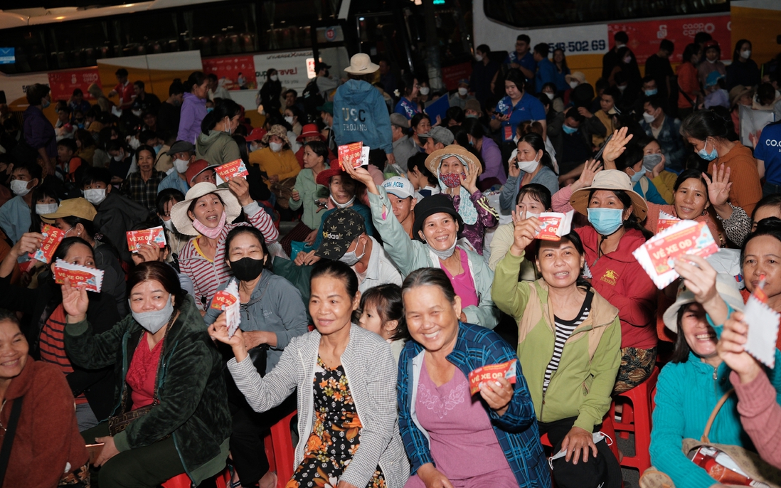 "Chuyến xe hạnh phúc" sẽ đưa 900 người lao động về quê đón Tết 2026