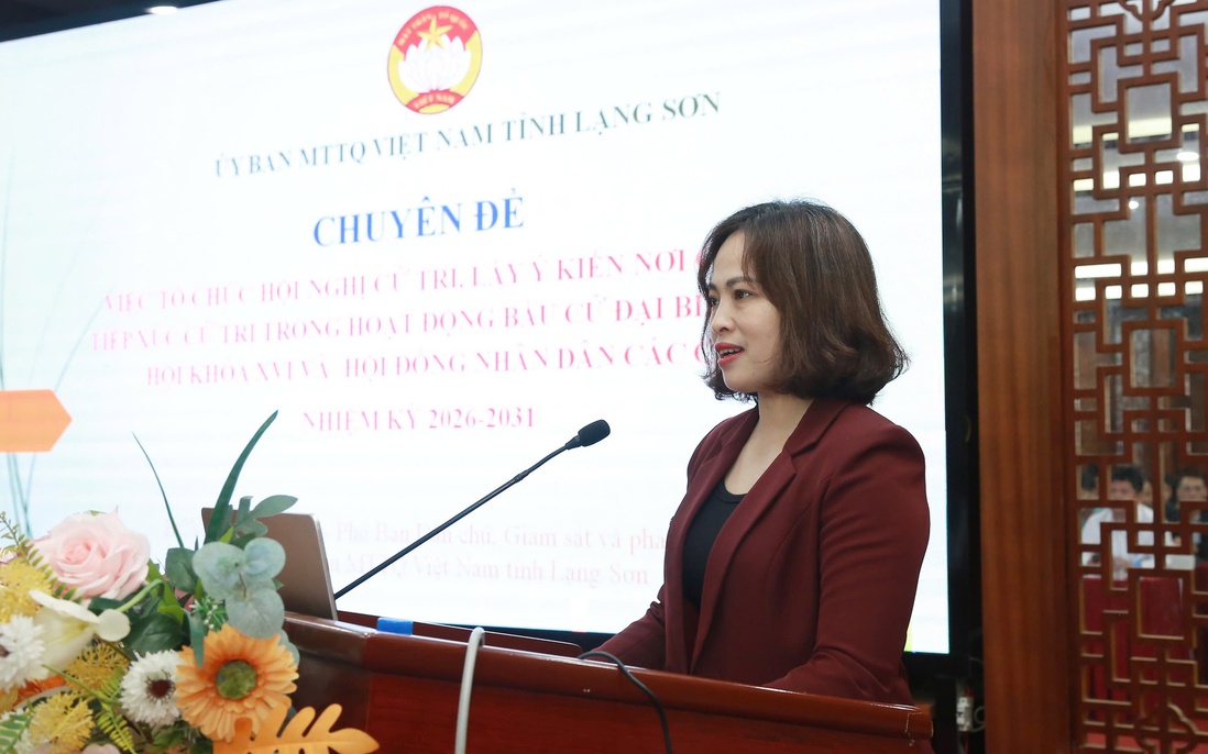 Tập huấn bầu cử Đại biểu Quốc hội và HĐND tỉnh Lạng Sơn