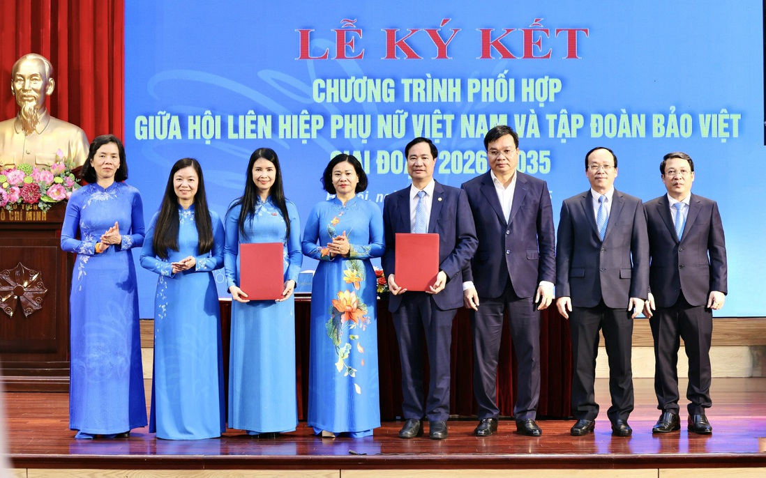Hội LHPN Việt Nam và Tập đoàn Bảo Việt ký kết Chương trình phối hợp