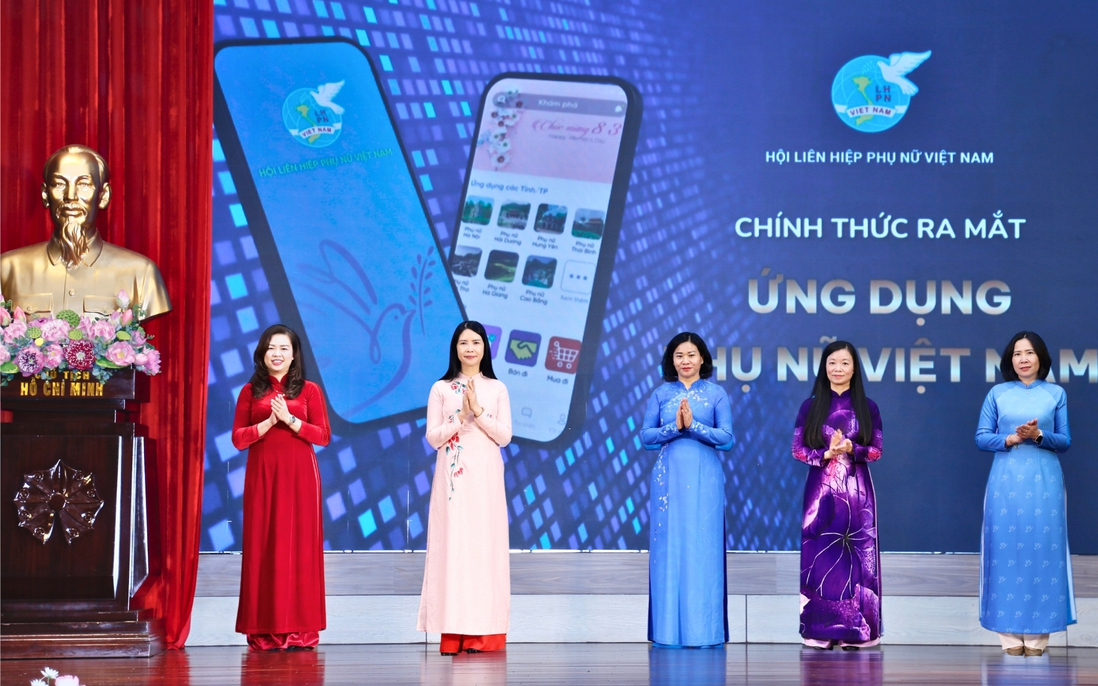 TƯ Hội LHPN Việt Nam ra mắt Ứng dụng "Phụ nữ Việt Nam"