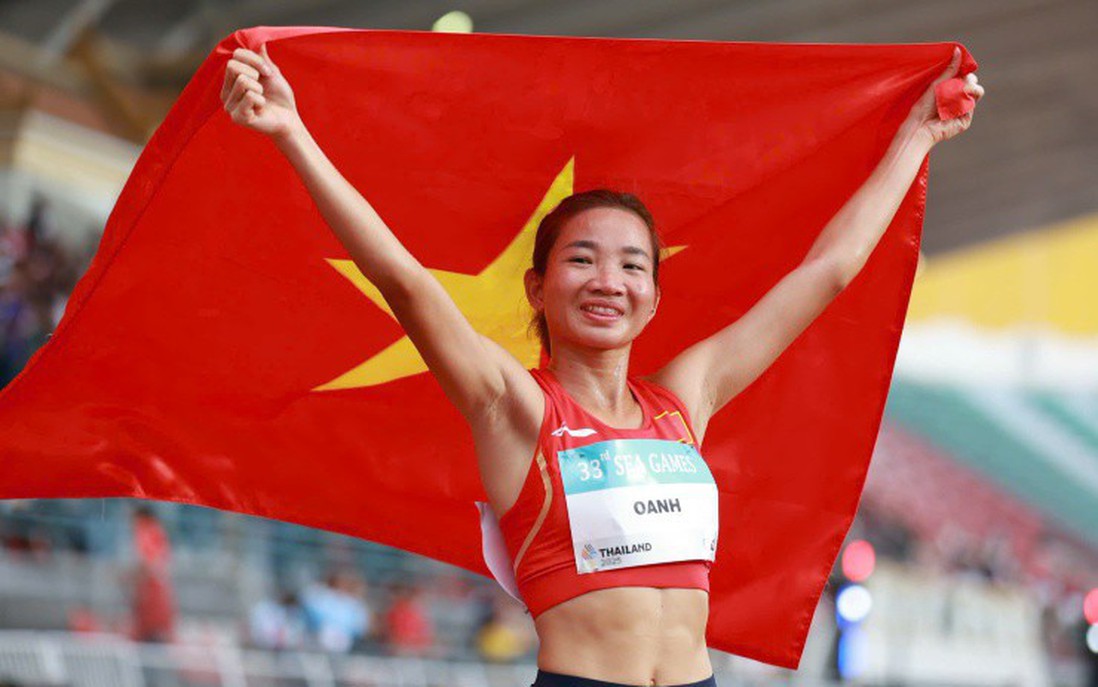 Nguyễn Thị Oanh hoàn tất cú hat-trick Huy chương Vàng tại SEA Games 33