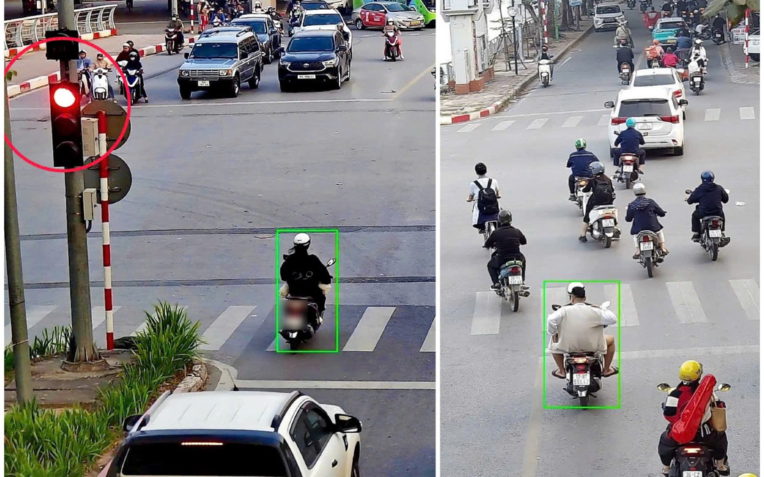 Hà Nội: Camera AI ghi hình 360 độ, phát hiện 23 nhóm vi phạm ở cự ly 700m