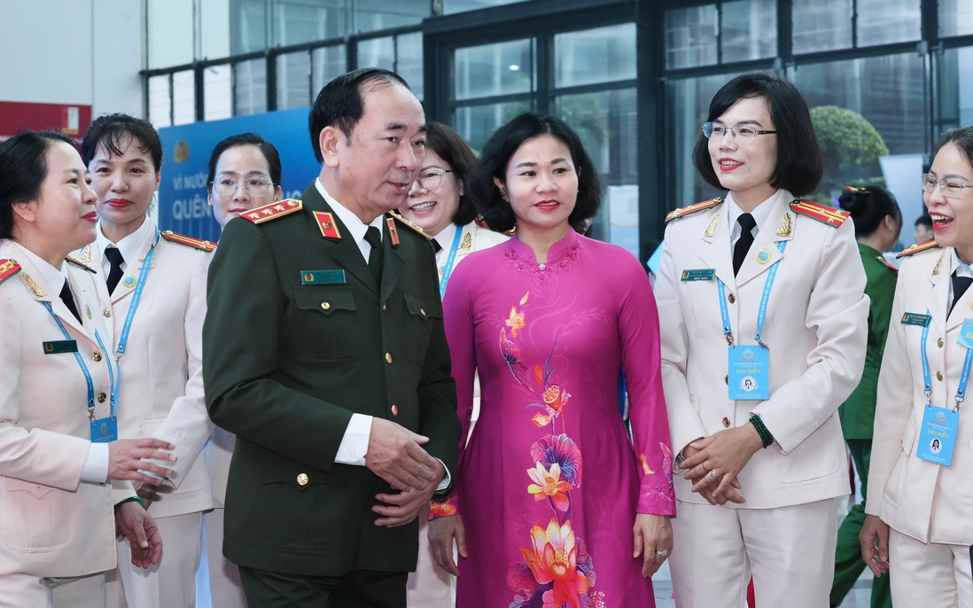Những hình ảnh đẹp tại Đại hội đại biểu Phụ nữ Bộ Công an lần thứ X