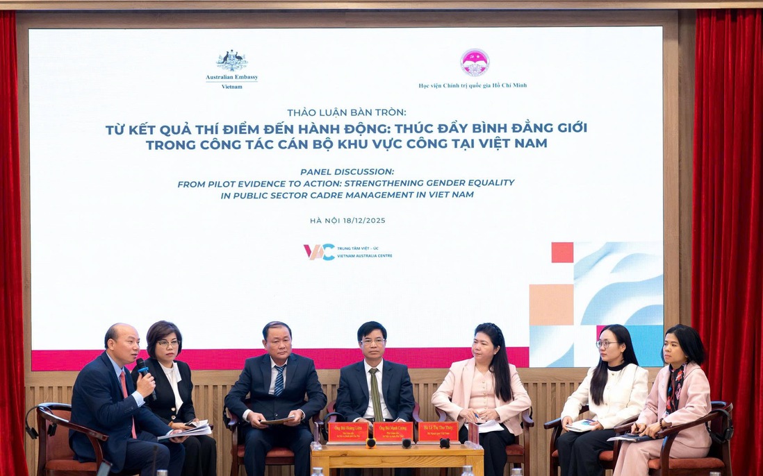 Thúc đẩy bình đẳng giới trong khu vực công: Để dữ liệu trở thành động lực của thay đổi