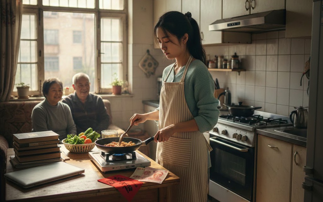 Làm con toàn thời gian - "nghề" mới của giới trẻ Trung Quốc