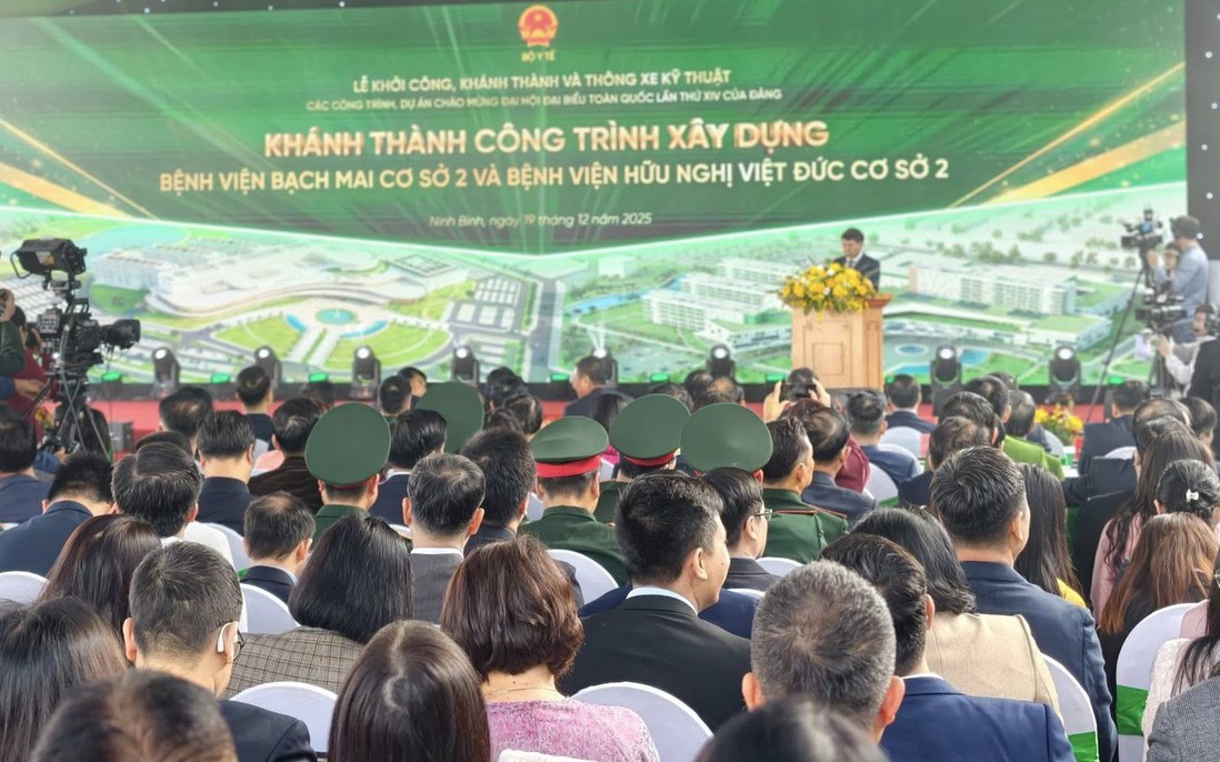 Khánh thành công trình xây dựng Cơ sở 2 của Bệnh viện Hữu nghị Việt Đức và Bạch Mai