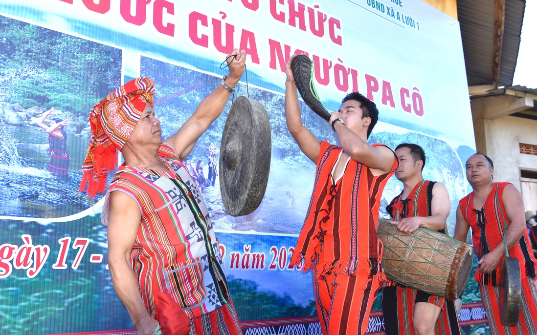 Niềm vui của người Pa Cô khi Lễ hội Tế thần nước được hồi sinh