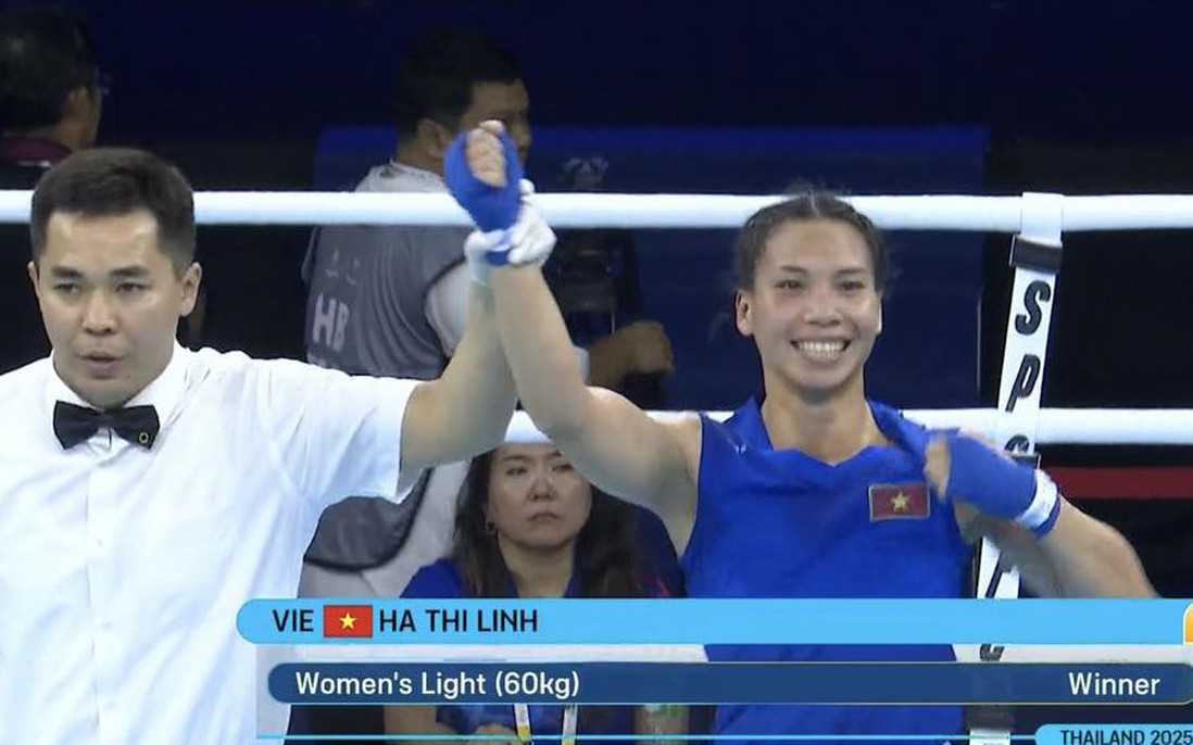 SEA Games 33: Hà Thị Linh giành Huy chương Vàng Boxing nữ hạng 60kg