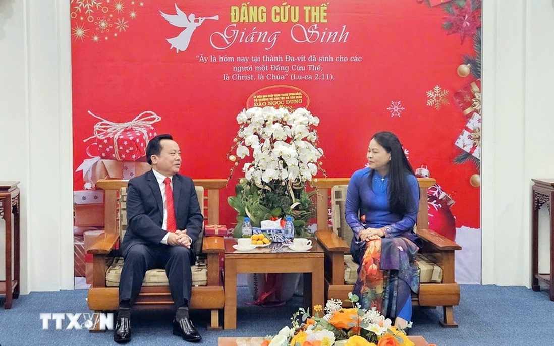 MTTQ Việt Nam chúc mừng Giáng sinh Hội thánh Tin Lành Việt Nam miền Bắc