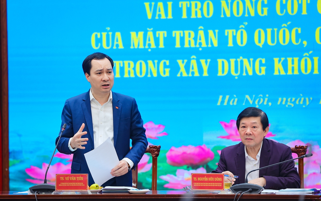 Phát huy vai trò, trách nhiệm MTTQ, các tổ chức chính trị - xã hội xây dựng khối đại đoàn kết toàn dân