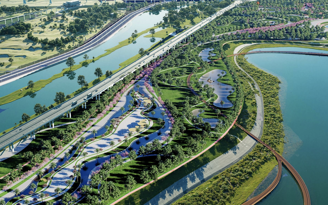 Hà Nội khởi công Trục Đại lộ cảnh quan sông Hồng và 6 siêu dự án hạ tầng