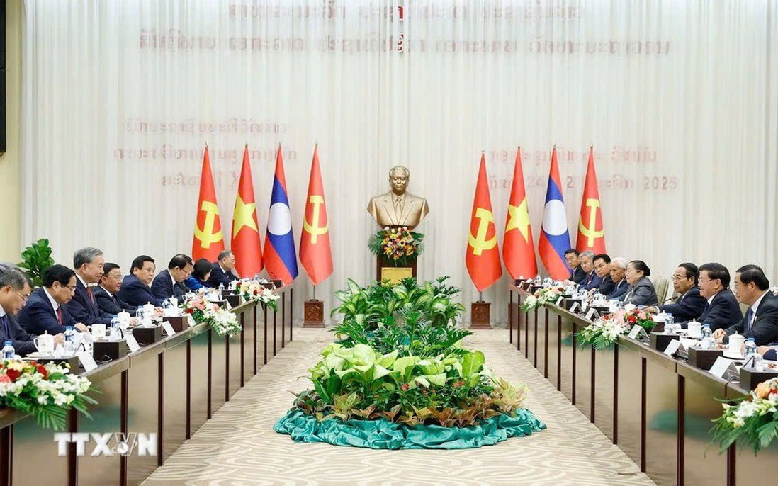 Tuyên bố chung Việt Nam-Lào nhân chuyến thăm của Tổng Bí thư Tô Lâm tới Lào