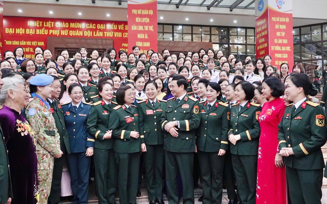 10 chỉ tiêu trong Chương trình hành động của phụ nữ Quân đội giai đoạn 2025 - 2030