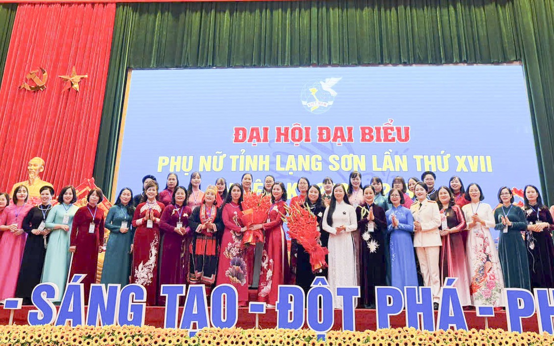 Infographic: Ban Thường vụ Hội LHPN tỉnh Lạng Sơn nhiệm kỳ 2025-2030