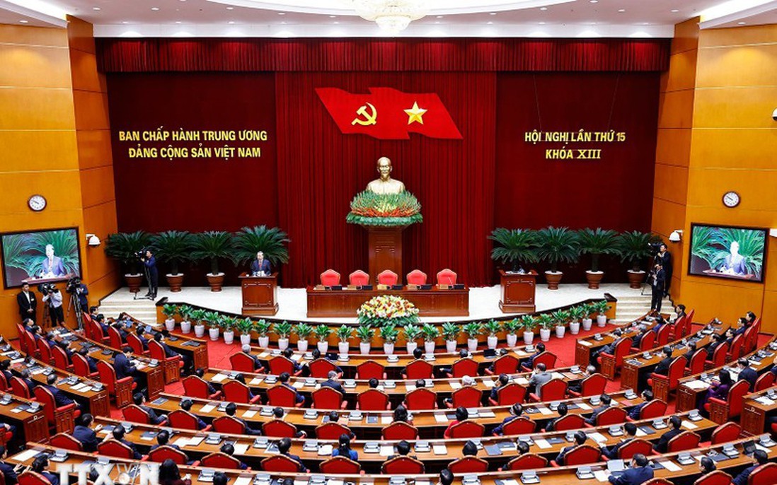 Thông báo Hội nghị lần thứ 15 Ban Chấp hành Trung ương Đảng khóa XIII