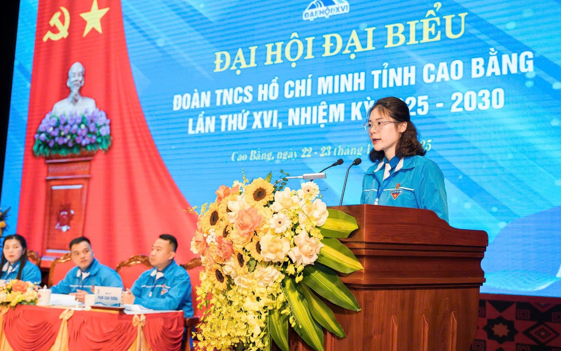 Bà Nguyễn Thị Hương Nhung tái đắc cử Bí thư Tỉnh Đoàn Cao Bằng