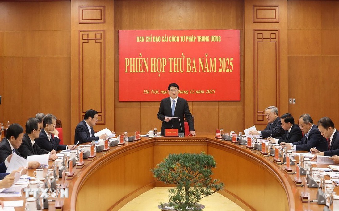 Chủ tịch nước: Đổi mới công tác xây dựng, thi hành pháp luật trong giai đoạn mới