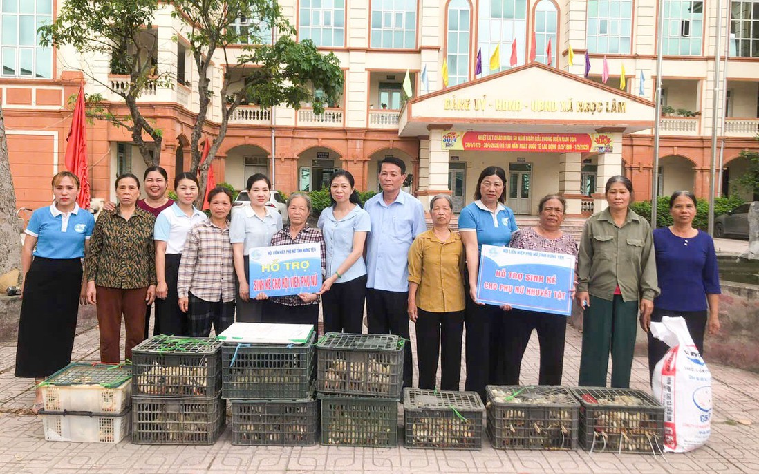 Hưng Yên: Trao cơ hội để phụ nữ vươn lên thoát nghèo bền vững