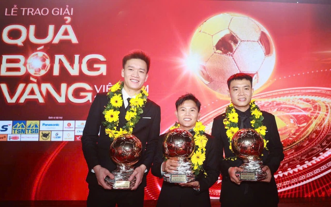 Nguyễn Thị Bích Thùy và Nguyễn Hoàng Đức đoạt giải Quả bóng Vàng Việt Nam 2025