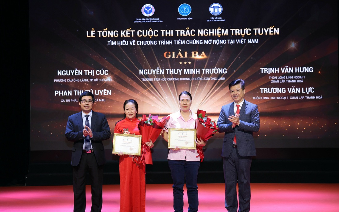 Hơn 16.000 người tham gia cuộc thi về Tiêm chủng mở rộng