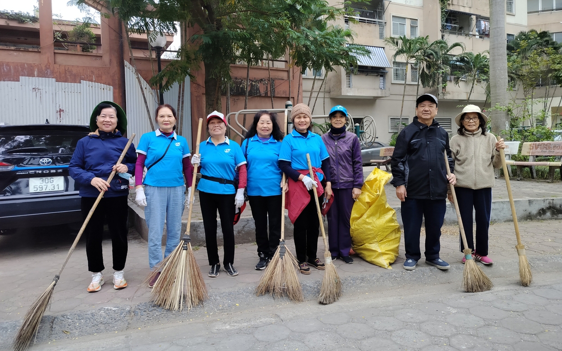 Hơn 10 năm xây dựng không gian sống xanh - sạch - đẹp ở khu đô thị Việt Hưng