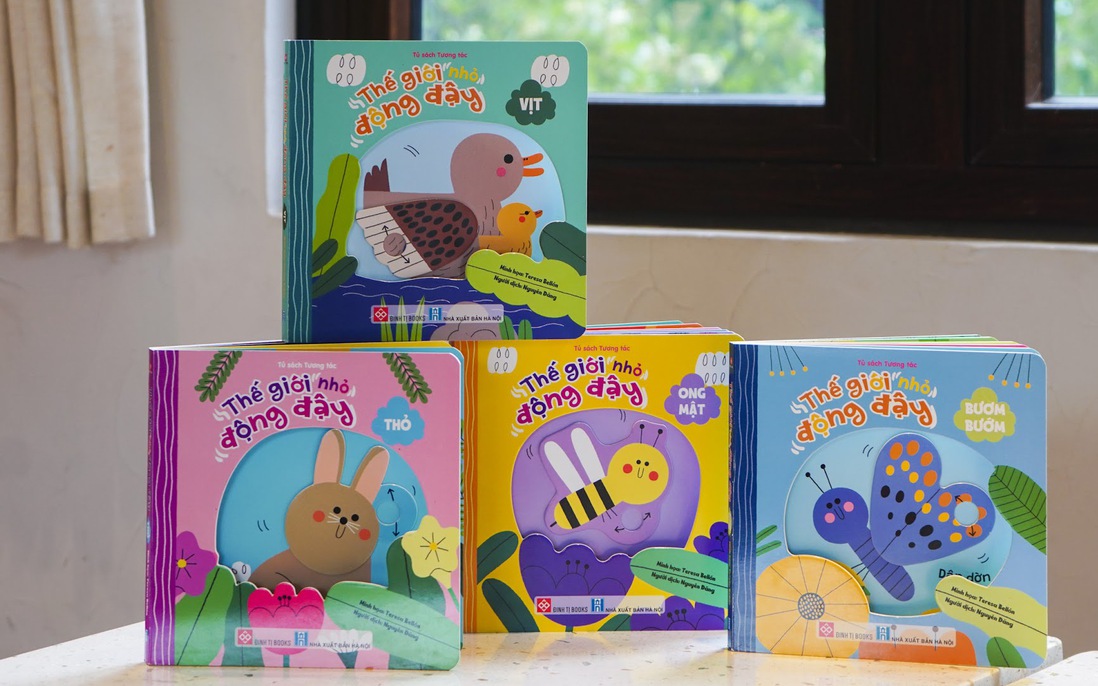 Bộ sách tương tác độc đáo dành cho trẻ nhỏ