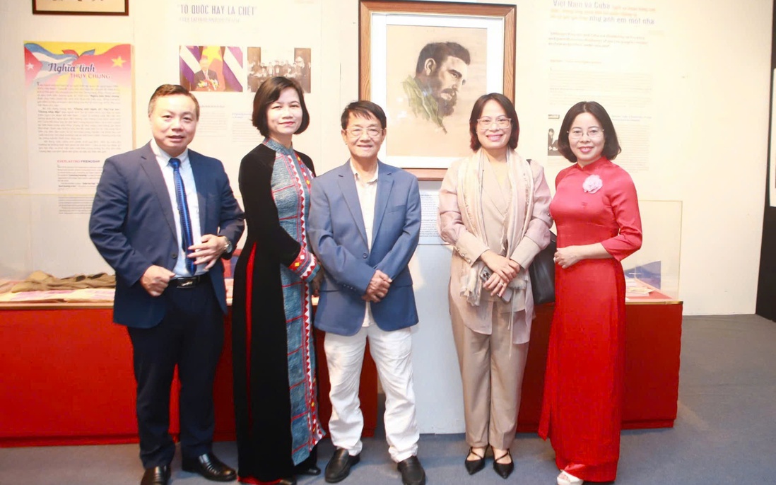 Triển lãm “Nghĩa tình thủy chung” thắt chặt mối quan hệ hữu nghị Việt Nam - Cuba