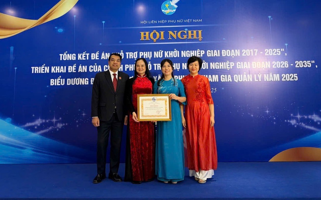 SHB nhận Bằng khen vì đạt nhiều thành tích trong Hỗ trợ phụ nữ khởi nghiệp
