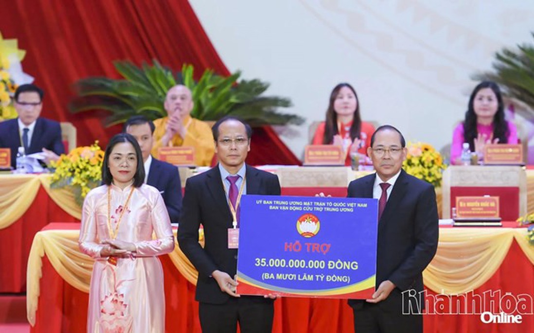 Phó Chủ tịch Hoàng Công Thủy dự Đại hội đại biểu MTTQ Việt Nam tỉnh Khánh Hòa lần thứ I, nhiệm kỳ 2025-2030